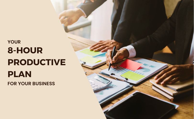 8 Hour productive plan banner