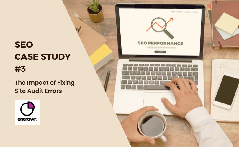 SEO case study for One Rawr banner