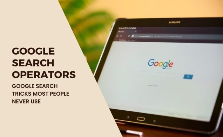 Google Search Operator Blog Banner