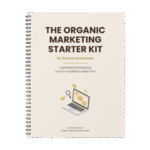 Organic Marketing Starter Kit Workbook Cover